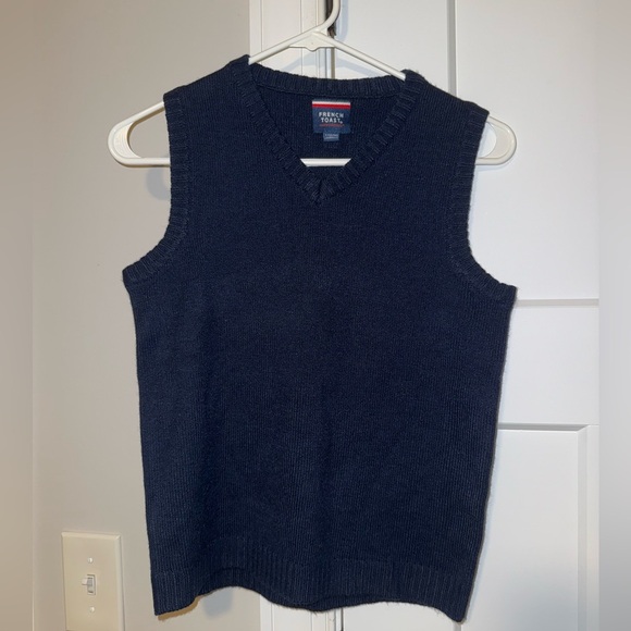 French Toast Other - Kids Navy Sweater Vest